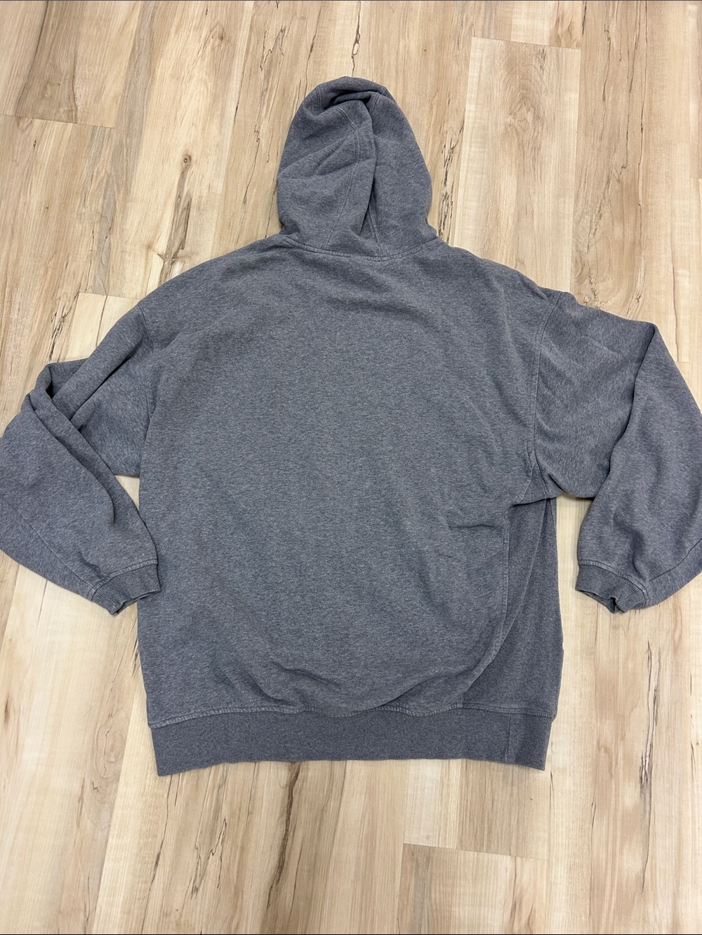 Nike Gray Pitt Football Hooded Sweatshirt image 4